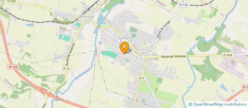 localisation de l'entreprise MONSIEUR MORGAN COSTE  GIMONT