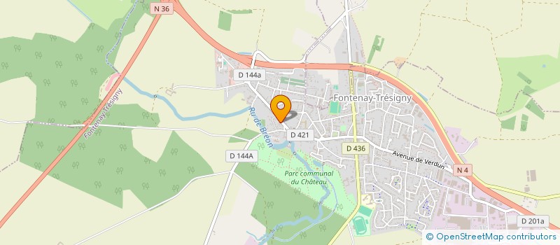 localisation de l'entreprise MONSIEUR MORGAN CRIEL  FONTENAY-TRESIGNY