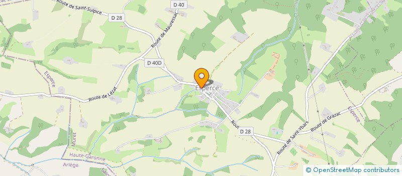 localisation de l'entreprise MONSIEUR MORGAN CUVELIER  ESPERCE