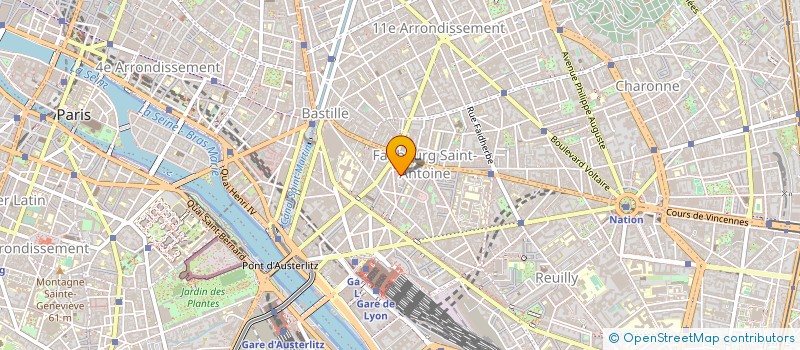 localisation de l'entreprise MONSIEUR MORGAN DA COSTA LEITAO  PARIS