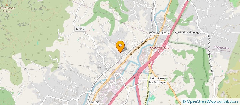 localisation de l'entreprise MONSIEUR MORGAN DALLONGEVILLE  AUBAGNE