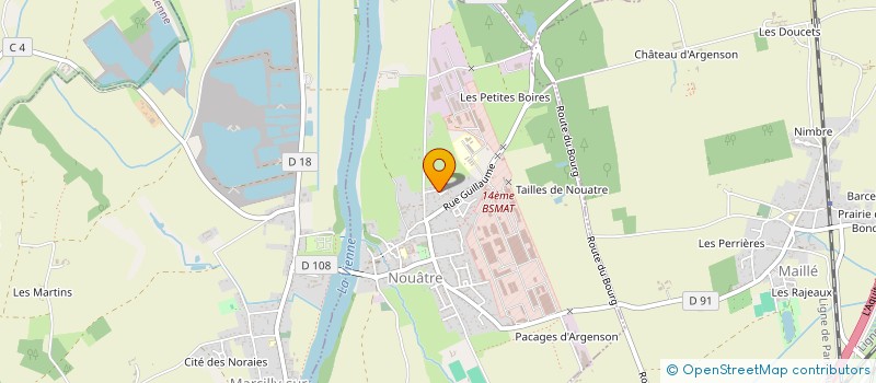 localisation de l'entreprise MONSIEUR MORGAN DAVOUST  SAINT EPAIN