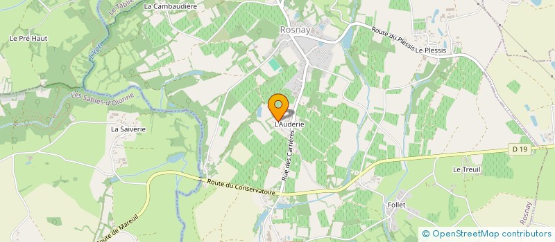 localisation de l'entreprise MONSIEUR MORGAN DE JONG à ROSNAY