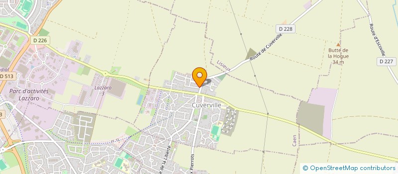 localisation de l'entreprise MONSIEUR MORGAN DEBROSSE  CUVERVILLE