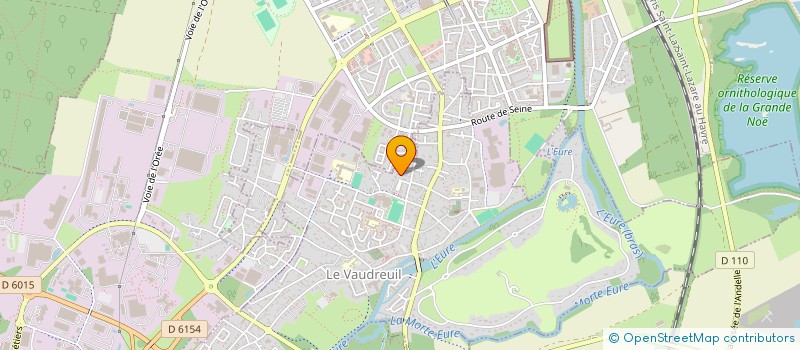 localisation de l'entreprise MONSIEUR MORGAN DEFEYER  LE VAUDREUIL