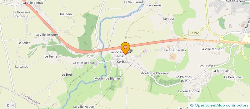 localisation de l'entreprise MONSIEUR MORGAN DELANGE  PLEMET