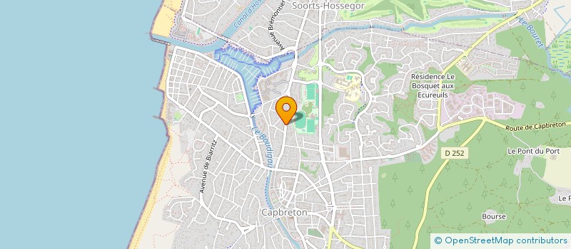 localisation de l'entreprise MONSIEUR MORGAN DELORT  CAPBRETON