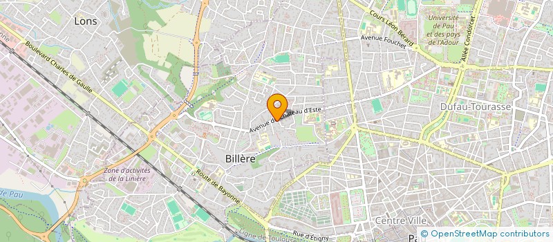 localisation de l'entreprise MONSIEUR MORGAN DEPAIRE à BILLERE