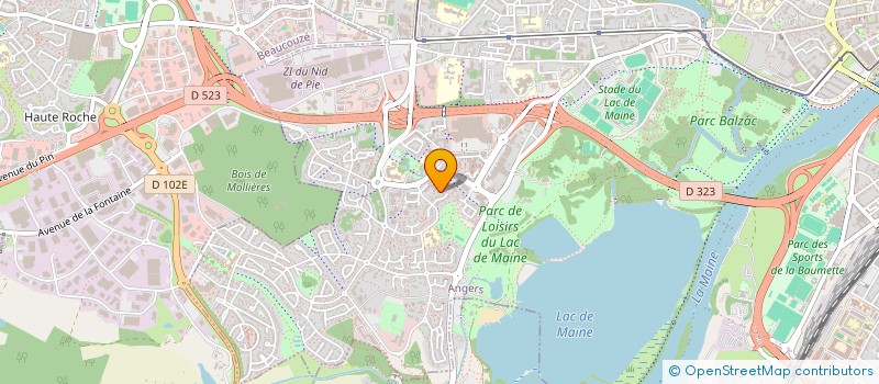 localisation de l'entreprise MONSIEUR MORGAN DESLANDES  ANGERS