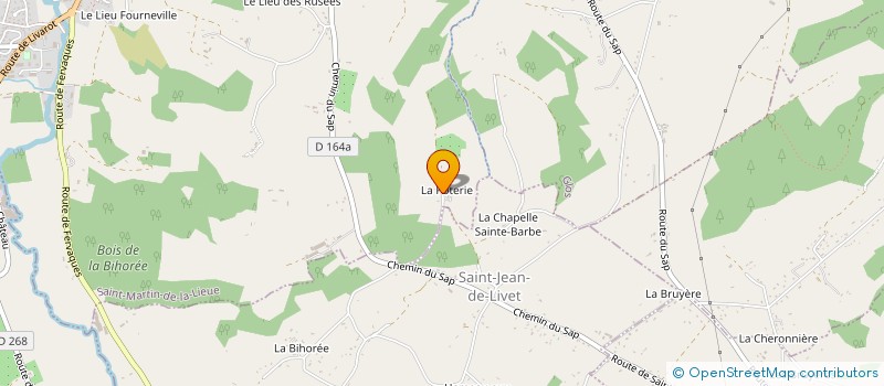 localisation de l'entreprise MONSIEUR MORGAN DREUX  SAINT-MARTIN-DE-LA-LIEUE