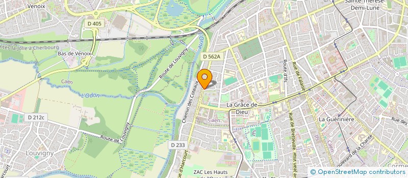 localisation de l'entreprise MONSIEUR MORGAN DUFOUR  CAEN
