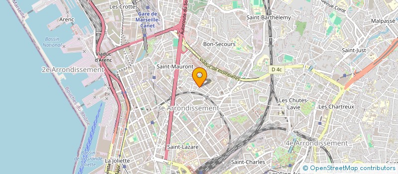 localisation de l'entreprise MONSIEUR MORGAN DUPRIEZ à MARSEILLE