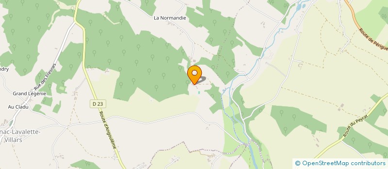 localisation de l'entreprise MONSIEUR MORGAN DURAND  MAGNAC-LES-GARDES