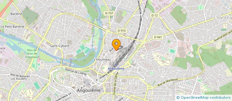 localisation de l'entreprise MONSIEUR MORGAN EDELINE à ANGOULEME