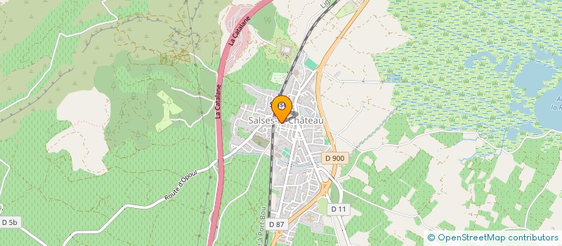 localisation de l'entreprise MONSIEUR MORGAN ESCARE  SALSES-LE-CHATEAU