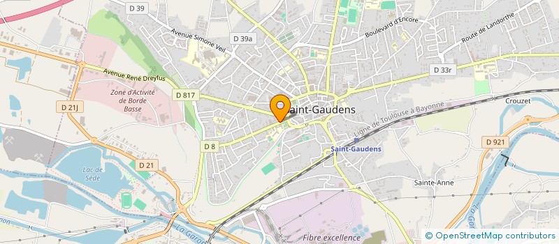 localisation de l'entreprise MONSIEUR MORGAN ESTRADE  SAINT-GAUDENS