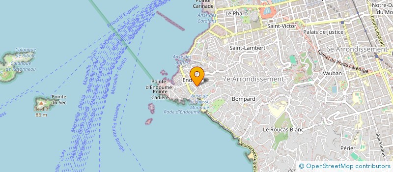 localisation de l'entreprise MONSIEUR MORGAN FAIVRE à MARSEILLE