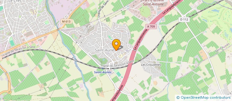 localisation de l'entreprise MONSIEUR MORGAN FERANT à SAINT-AUNES