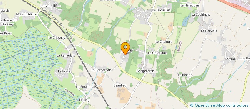 localisation de l'entreprise MONSIEUR MORGAN FERRE  SAVENAY