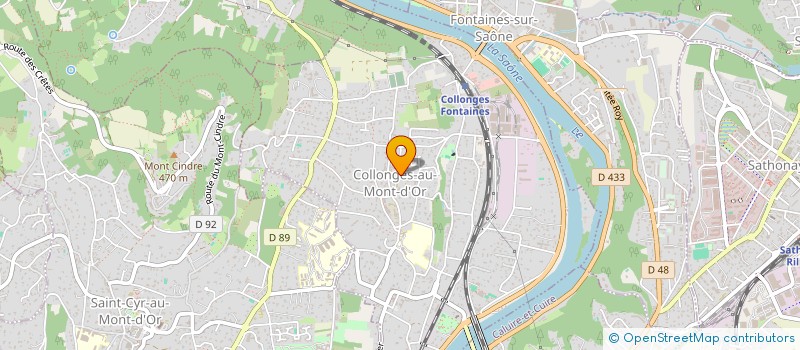 localisation de l'entreprise MONSIEUR MORGAN FIGUEROA  COLLONGES-AU-MONT-D'OR