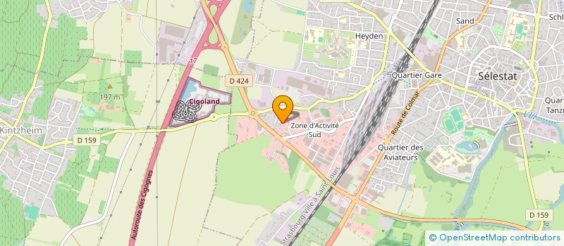 localisation de l'entreprise MONSIEUR MORGAN FIX-FRIED  SELESTAT