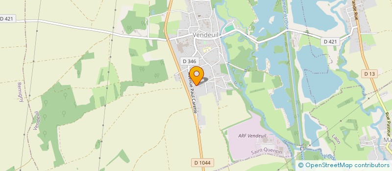 localisation de l'entreprise MONSIEUR MORGAN FLAMME  VENDEUIL