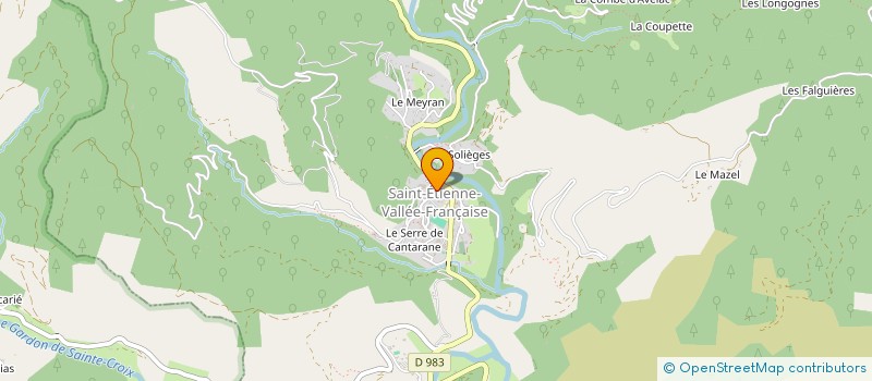 localisation de l'entreprise MONSIEUR MORGAN FLAVIGNY  SAINT-ETIENNE-VALLEE-FRANCAISE