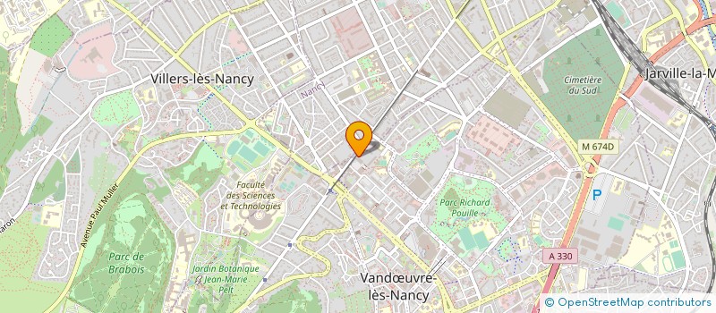 localisation de l'entreprise MONSIEUR MORGAN FOLLEROT  VANDUVRE-LES-NANCY