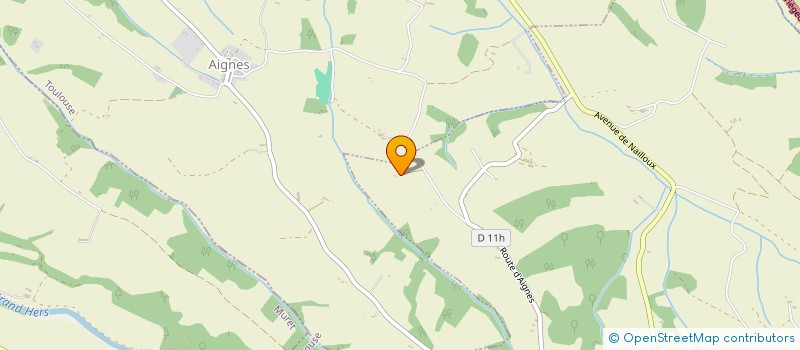 localisation de l'entreprise MONSIEUR MORGAN FRAYSSE  CALMONT