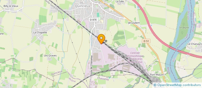 localisation de l'entreprise MONSIEUR MORGAN GALLEY-GINFRAY  QUINCIEUX