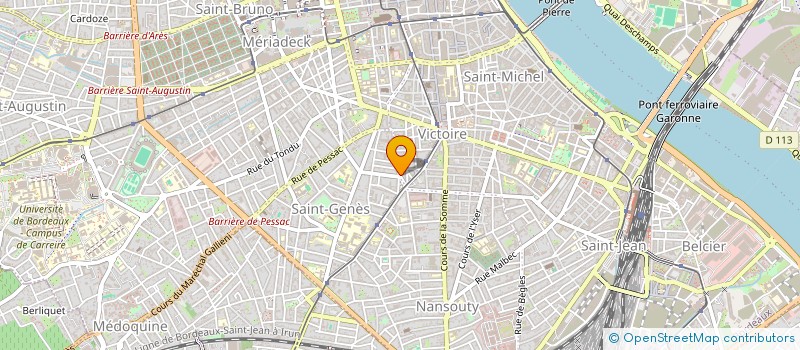 localisation de l'entreprise MONSIEUR MORGAN GARCIA à BORDEAUX