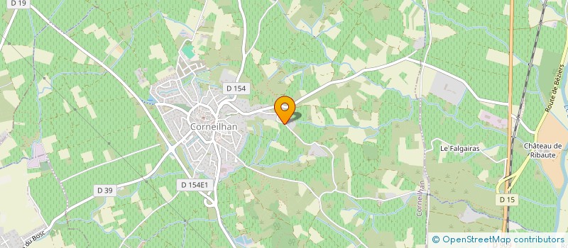 localisation de l'entreprise MONSIEUR MORGAN GELLY  LE POUGET