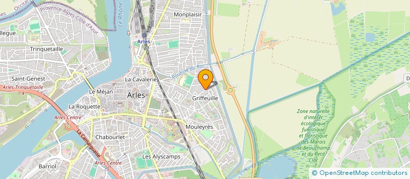 localisation de l'entreprise MONSIEUR MORGAN GILARDI  ARLES