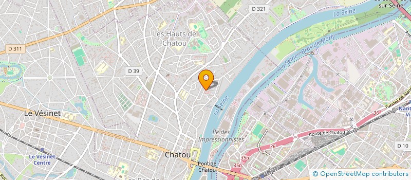 localisation de l'entreprise MONSIEUR MORGAN GOURRIER  CHATOU