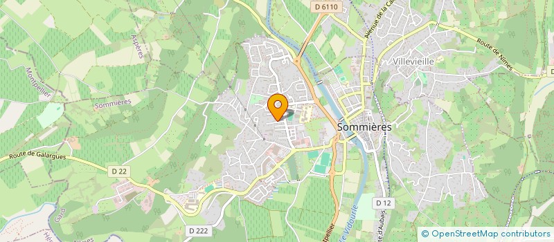 localisation de l'entreprise MONSIEUR MORGAN GRAU  SOMMIERES