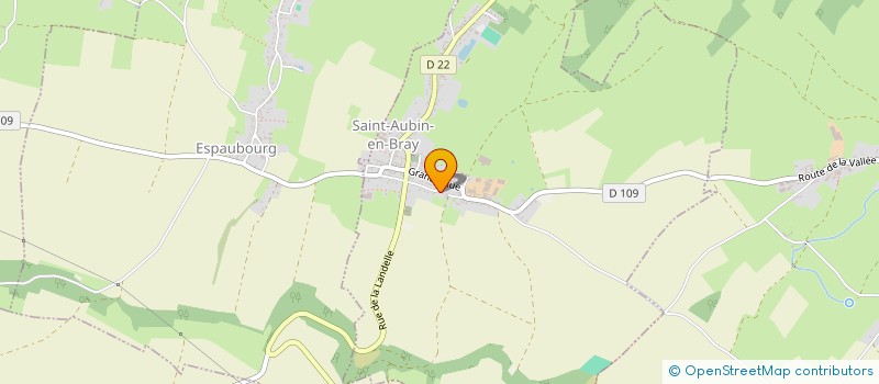 localisation de l'entreprise MONSIEUR MORGAN GREGOIRE  SAINT-AUBIN-EN-BRAY