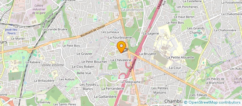 localisation de l'entreprise MONSIEUR MORGAN IZACARD  CHAMBRAY-LES-TOURS