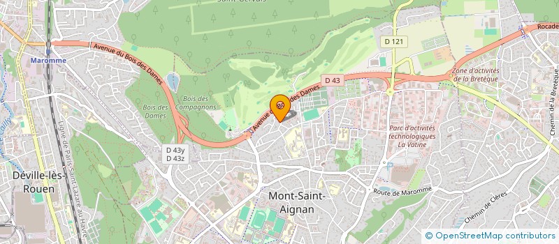 localisation de l'entreprise MONSIEUR MORGAN JAULIN à MONT-SAINT-AIGNAN