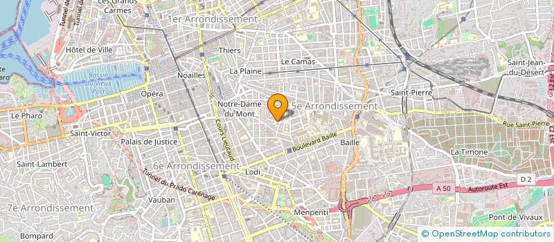 localisation de l'entreprise MONSIEUR MORGAN JENATTON à MARSEILLE