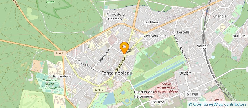 localisation de l'entreprise MONSIEUR MORGAN JORDAN FLETA  FONTAINEBLEAU