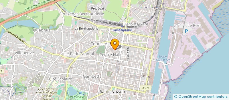 localisation de l'entreprise MONSIEUR MORGAN JOUANNIC  SAINT-NAZAIRE