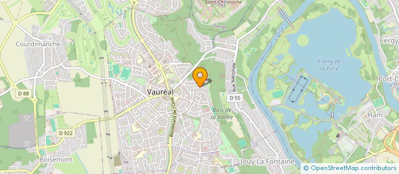 localisation de l'entreprise MONSIEUR MORGAN KLUGE  VAUREAL