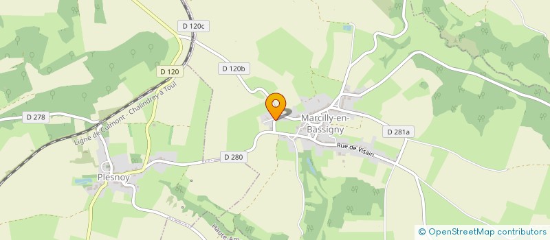 localisation de l'entreprise MONSIEUR MORGAN KOCH à MARCILLY-EN-BASSIGNY