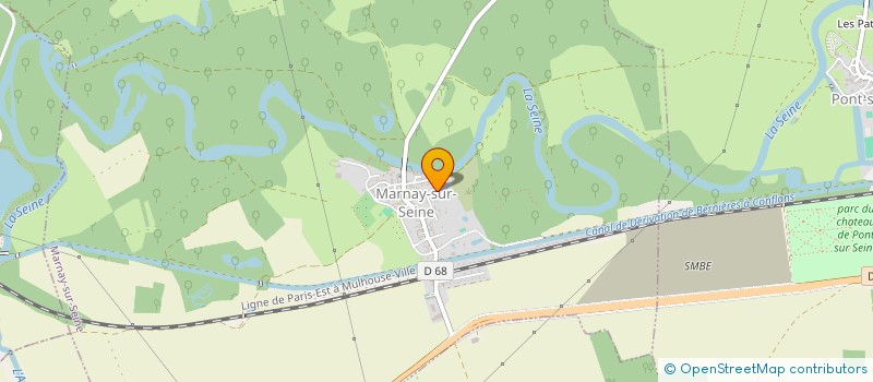 localisation de l'entreprise MONSIEUR MORGAN LABARTHE  MARNAY-SUR-SEINE