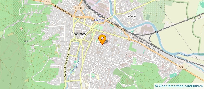 localisation de l'entreprise MONSIEUR MORGAN LABELLE à EPERNAY