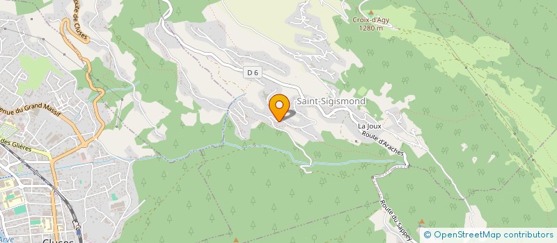 localisation de l'entreprise MONSIEUR MORGAN LACOUR  SAINT-SIGISMOND