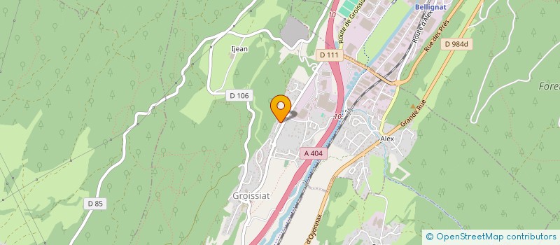 localisation de l'entreprise MONSIEUR MORGAN LAKHDAR-AZZOUZ à GROISSIAT