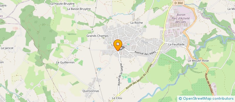 localisation de l'entreprise MONSIEUR MORGAN LALICHE à MESSIMY