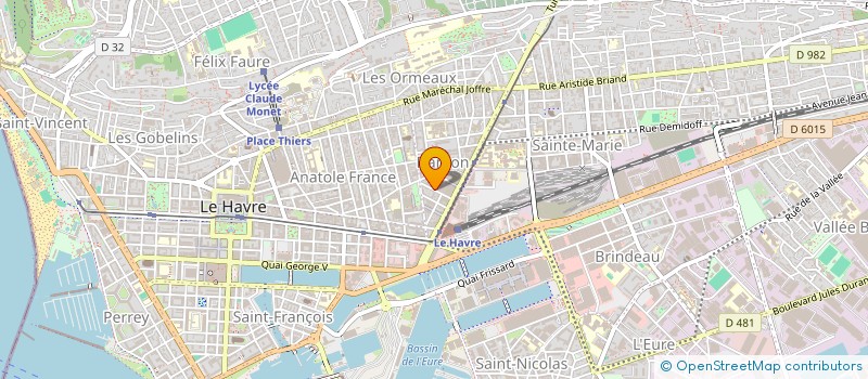 localisation de l'entreprise MONSIEUR MORGAN LAMOURETTE à LE HAVRE