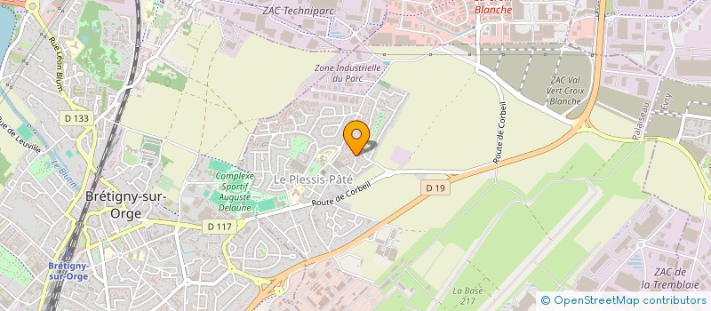 localisation de l'entreprise MONSIEUR MORGAN LANGLOIS  LE PLESSIS-PATE